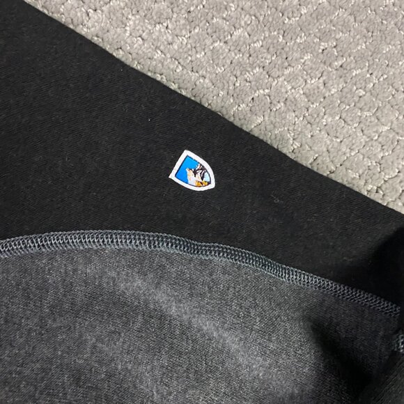 Kuhl Revel 1/4 Zip Sweater Men's XXX Large Black Gray 3XL XXXL - Picture 3 of 14